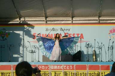 サマーフェスタ in KORIYAMA 2014／ベリーダンスのステージ